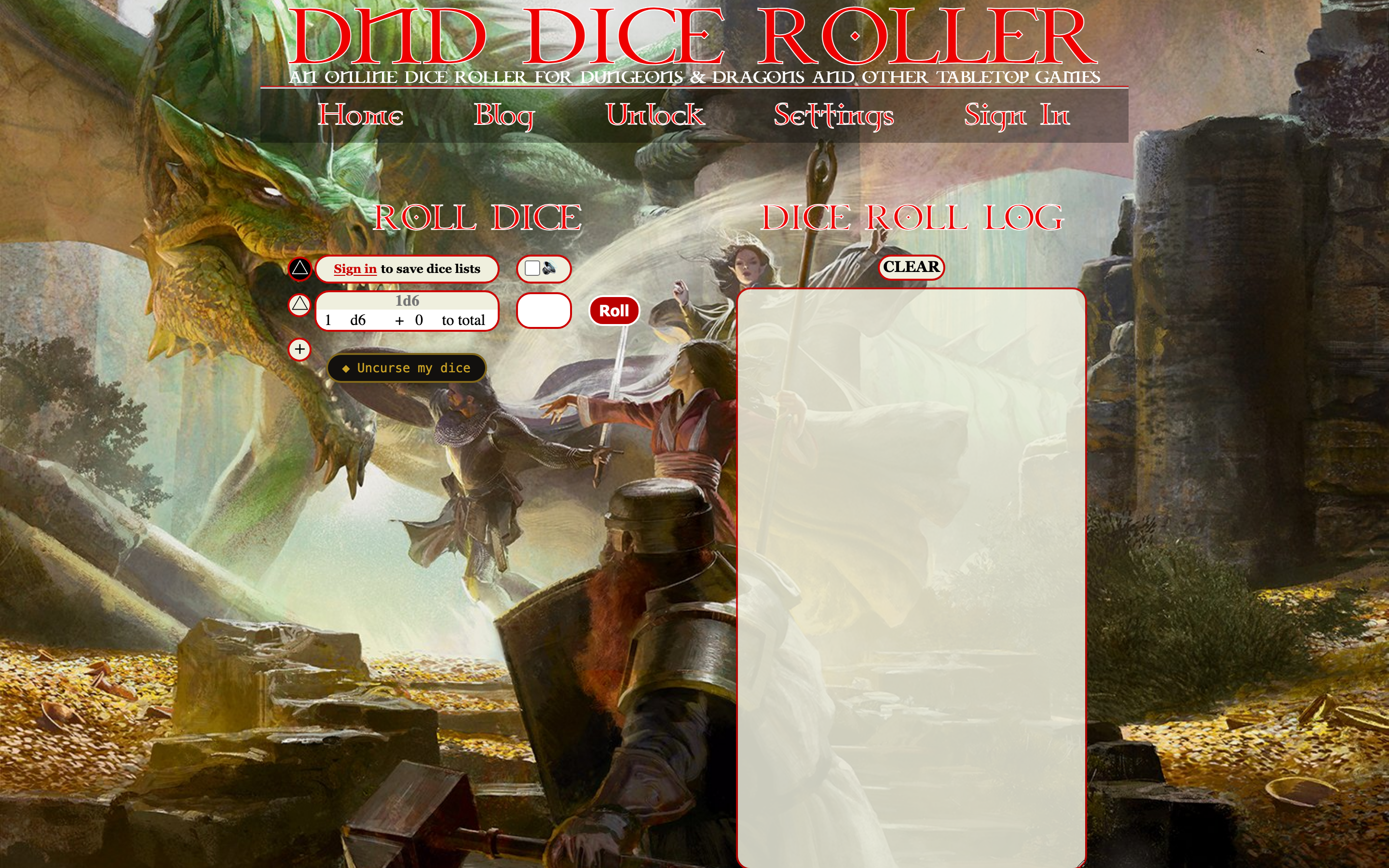 DND Dice Roller